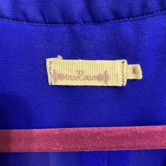 Blue Tunic with Black Buttons - Picture 3 of 3